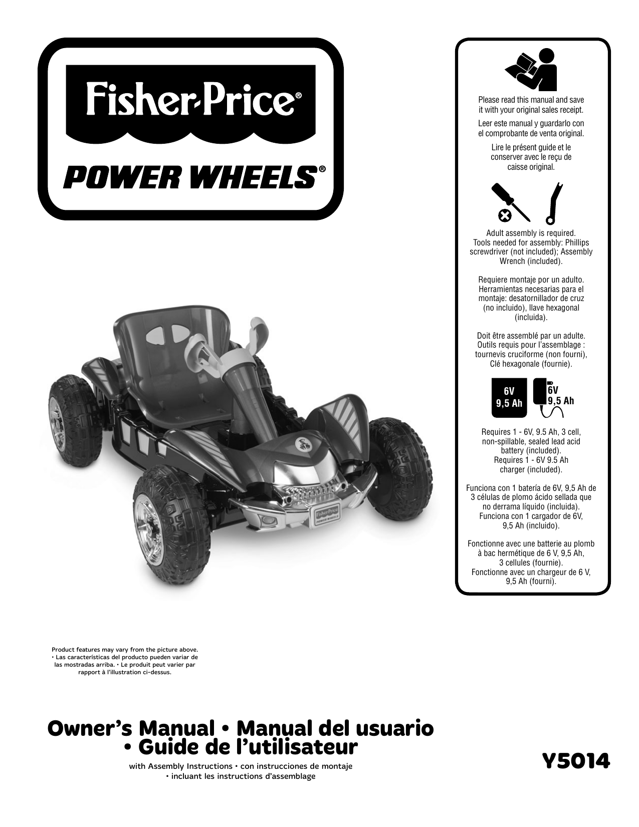 power wheels dune racer instructions