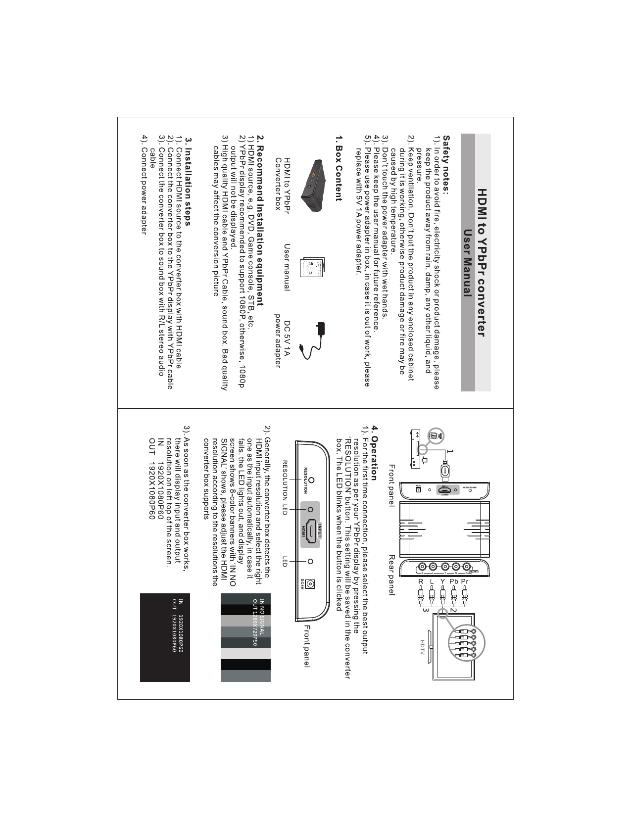 switch audio converter left to right