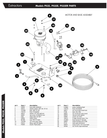 Powr-Flite PS35 Spotter Parts List | Manualzz