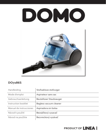 Domo DO7286S Bagless vacuum cleaner Bedienungsanleitung | Manualzz
