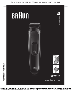 braun beard trimmer 5513