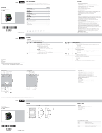 Danfoss MCX06D Installation Guide | Manualzz