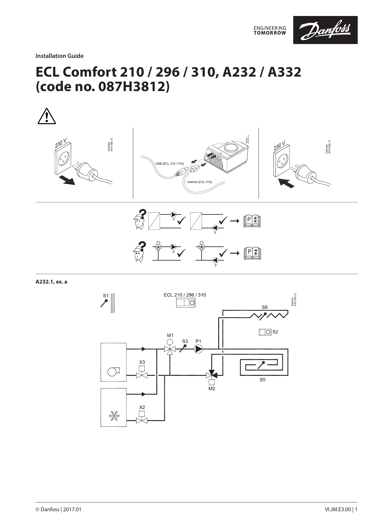 Ecl comfort 310 схема подключения