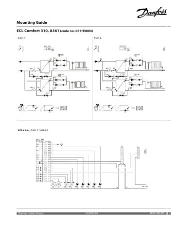 Ecl comfort 310 схема подключения