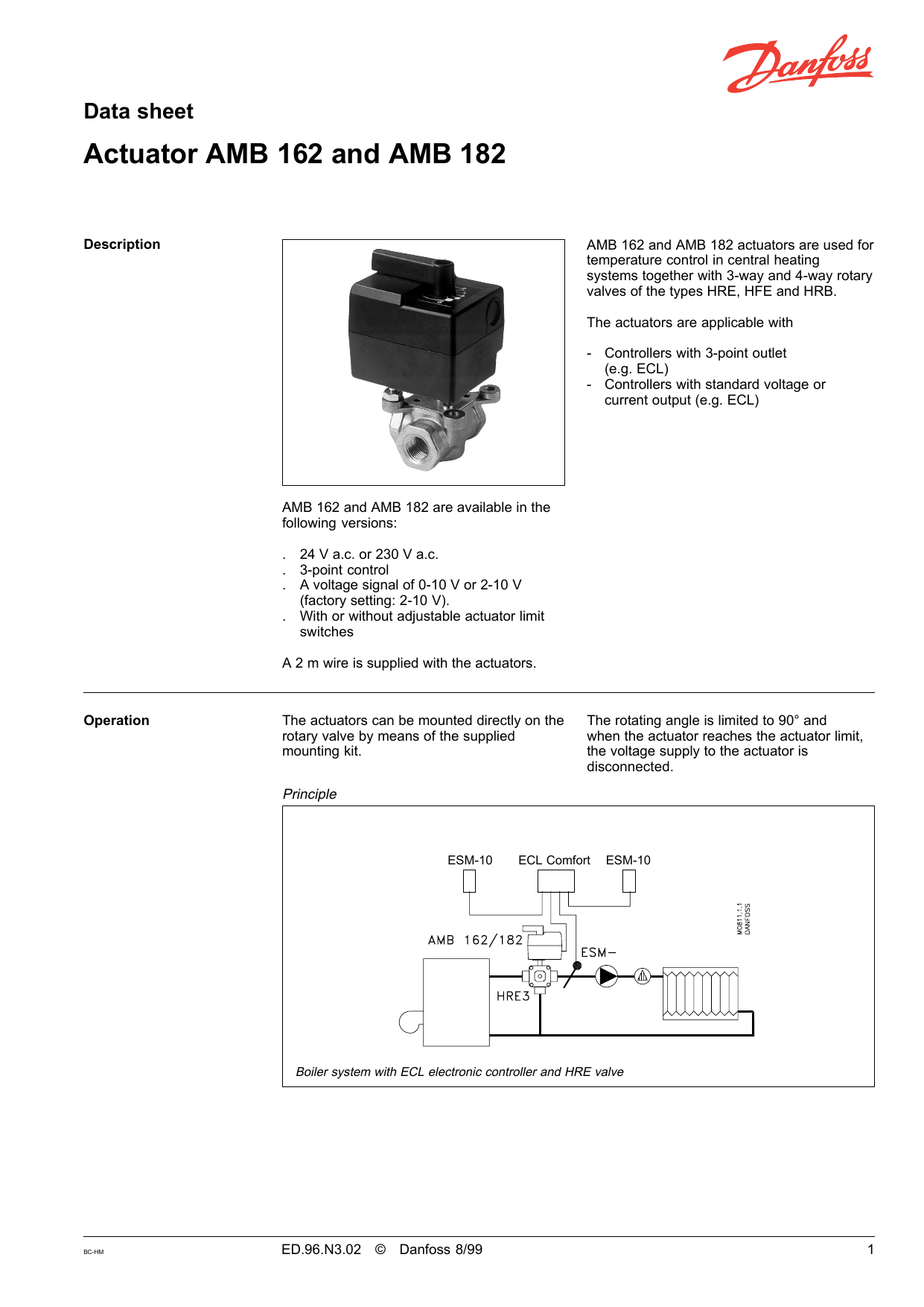 Danfoss Amb 162 1 Datasheet Manualzz