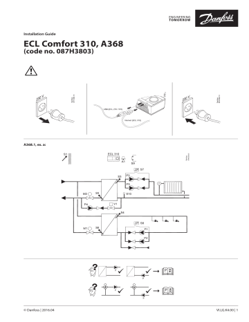 Ecl comfort 310 схема подключения