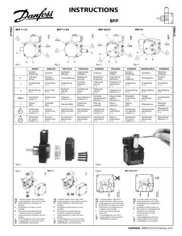 Danfoss Oil Pump BFP Standard Guide D'installation | Manualzz