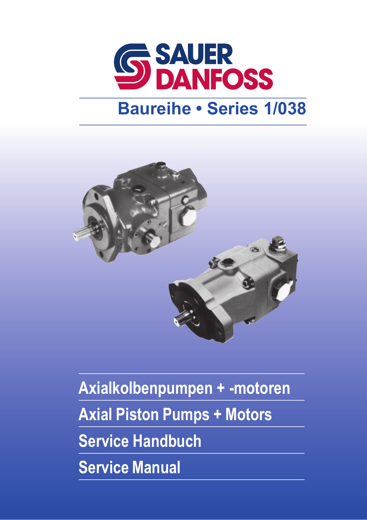 Danfoss Series 18 Axial Piston Pumps and Motors Service guide Manualzz