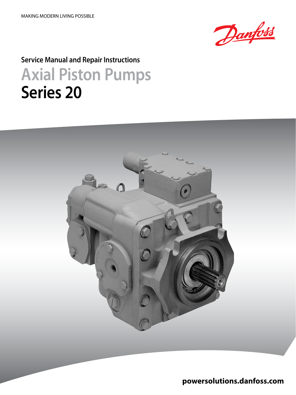 Danfoss Series 20 Axial Piston Pumps Service Guide Manualzz