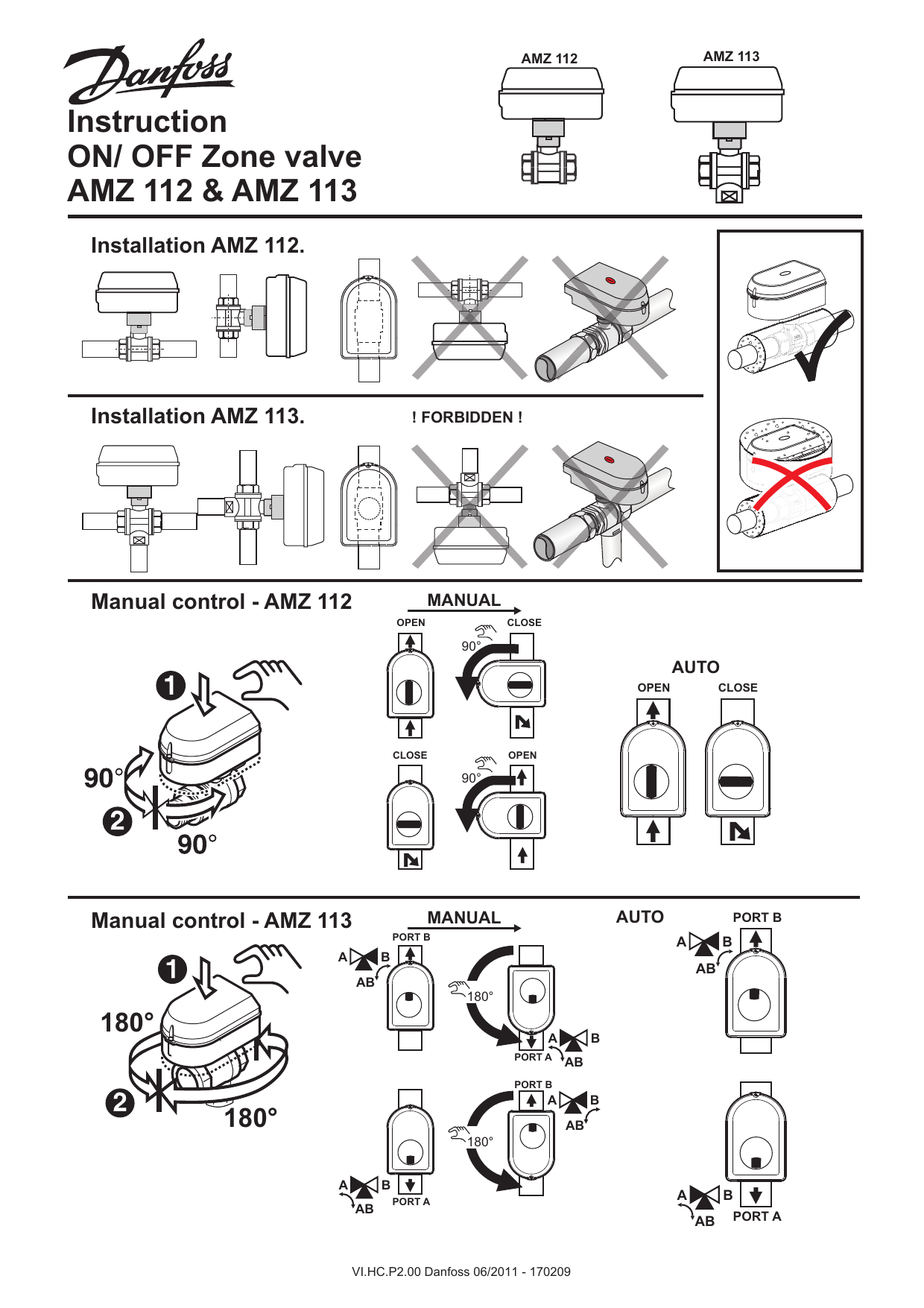 Открой инструкцию. Danfoss amz 113. Amz 112 Danfoss схема. Клапан двухпозиционный электроприводом amz 112. Клапан двухходовой Данфосс amz 112.