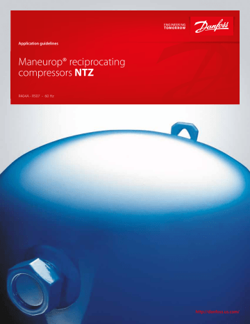 Danfoss Maneurop NTZ series - GB - US User guide | Manualzz