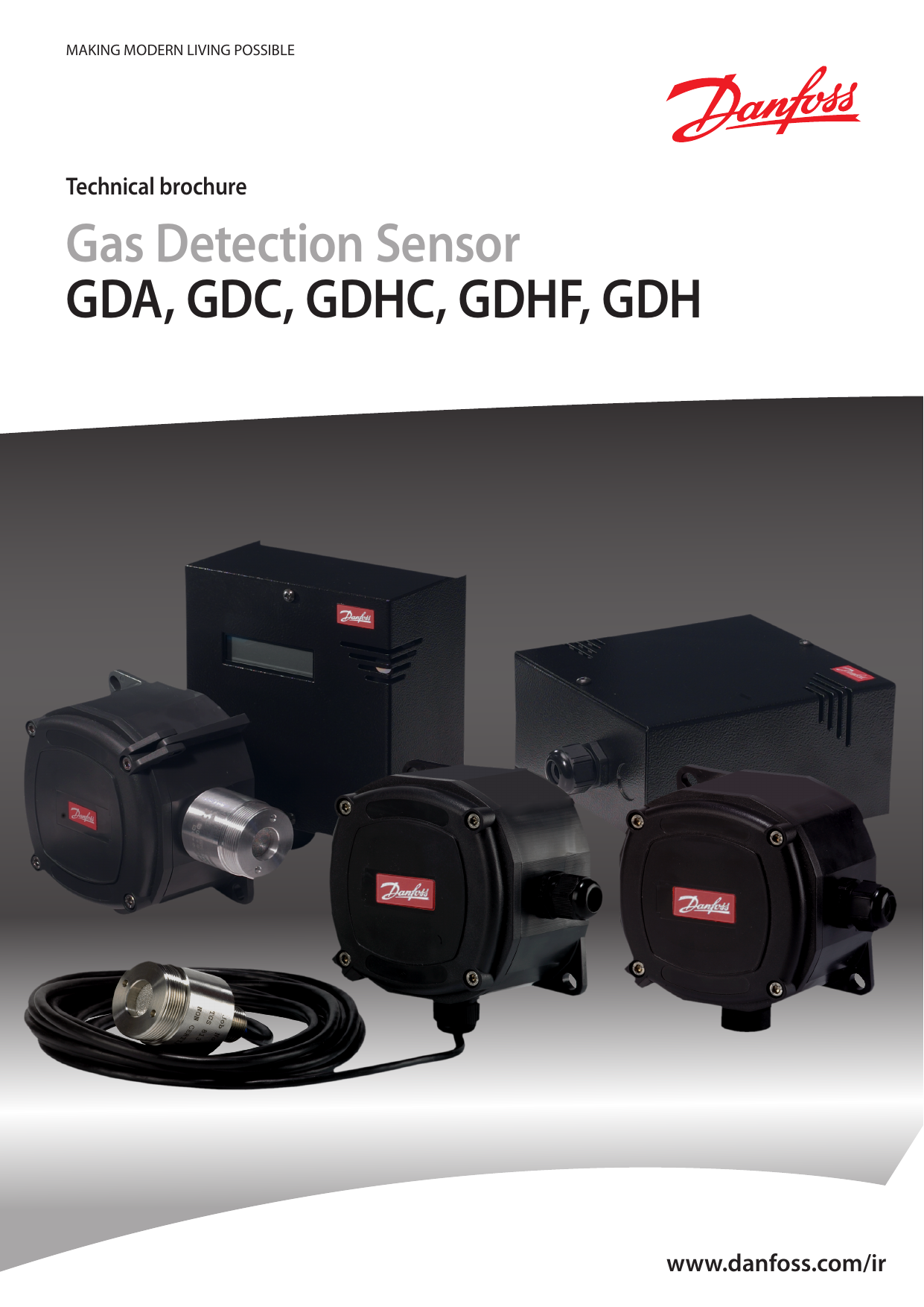 Danfoss Gas Detection Sensor Type Gda Gdc Gdhc Gdhf Gdh Datasheet Manualzz