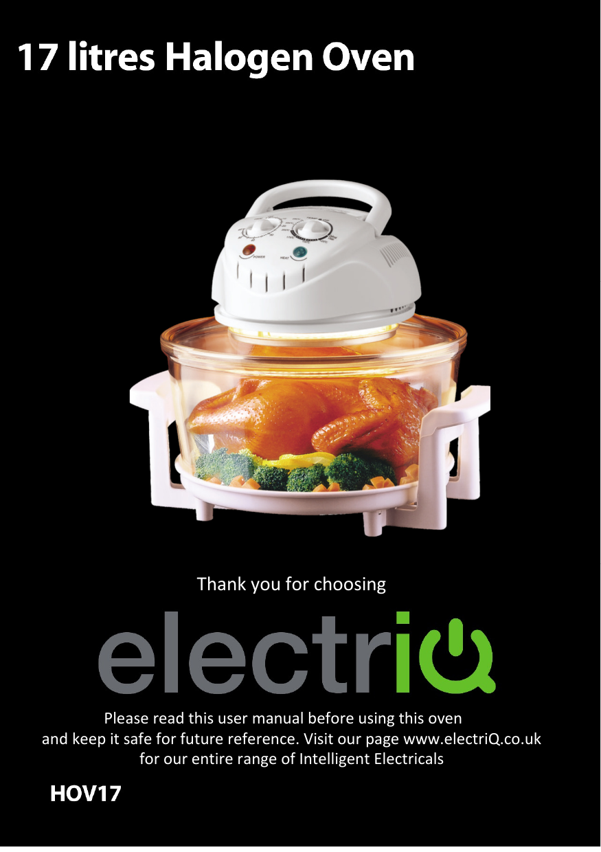 ElectrIQ HOV17 User manual Manualzz