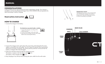 Ctek I1225 UK Owner's Manual | Manualzz
