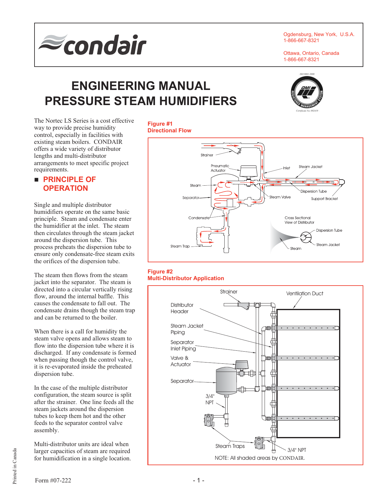 Condair 19222 LS Series User manual Manualzz