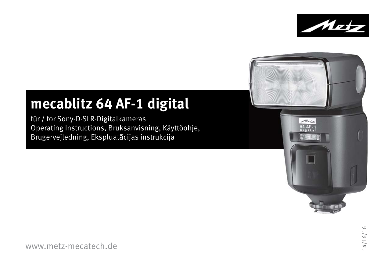 metz mecablitz 32 z 1 manual