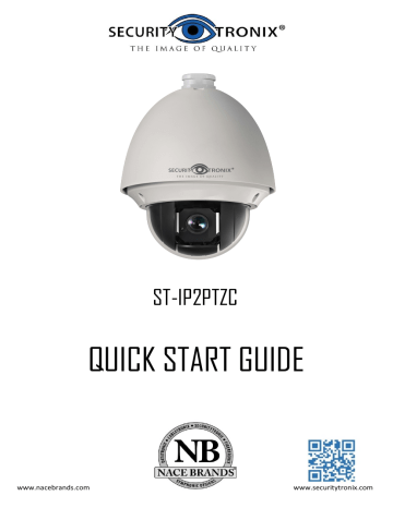 Security Tronix ST-IP2PTZC Camera Owner's Manual | Manualzz