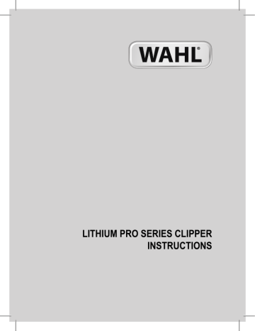 wahl lithium ion pro dog clipper