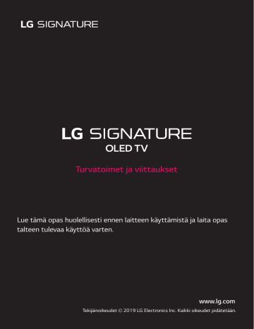 LG OLED88Z9PLA Kasutusjuhend | Manualzz