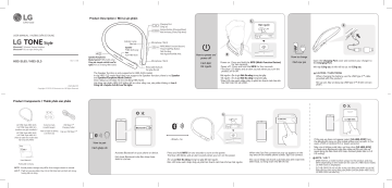 LG HBS-SL6S, HBS-SL5 Owner's manual | Manualzz