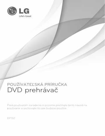 LG DP542H, DP132 Owner's manual | Manualzz