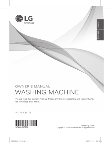 LG WD100CW Owner's Manual | Manualzz