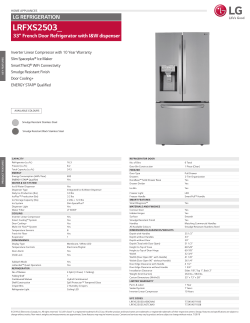 Lg Lrfxs2503s Owner S Manual Specification User Guide User Manual Manualzz Com