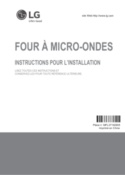 LG LMV2257ST - Installation guide, Owner's manual, Specification