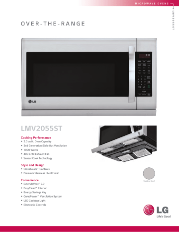 lmv2055st specs