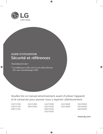 LG 49LF5100 Owner's manual | Manualzz