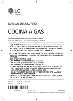 Cocina a Gas LG RSG316T con 6 Hornillas Plateada | plazaVea - Supermercado