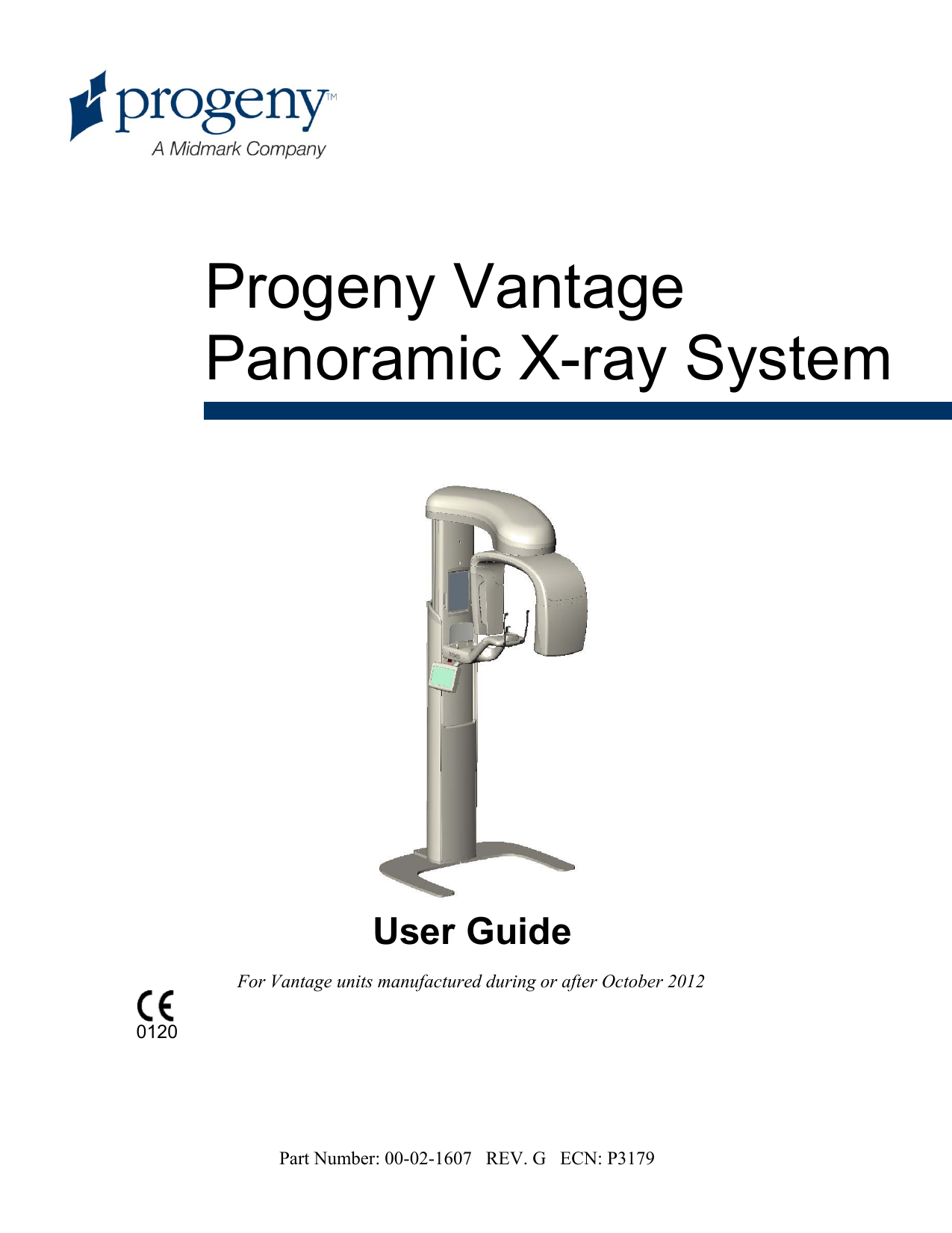 Midmark Vantage Panoramic X-ray System, Vantage Digital Panoramic X-ray