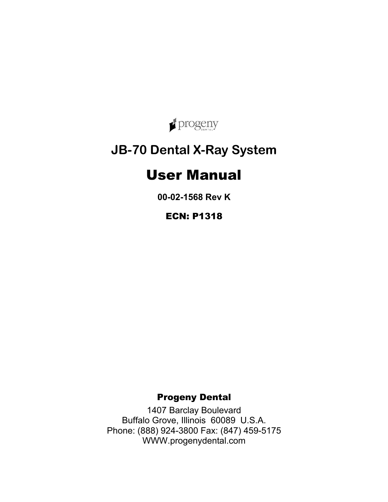 Midmark JB-70 Dental X-Ray System User Manual | Manualzz