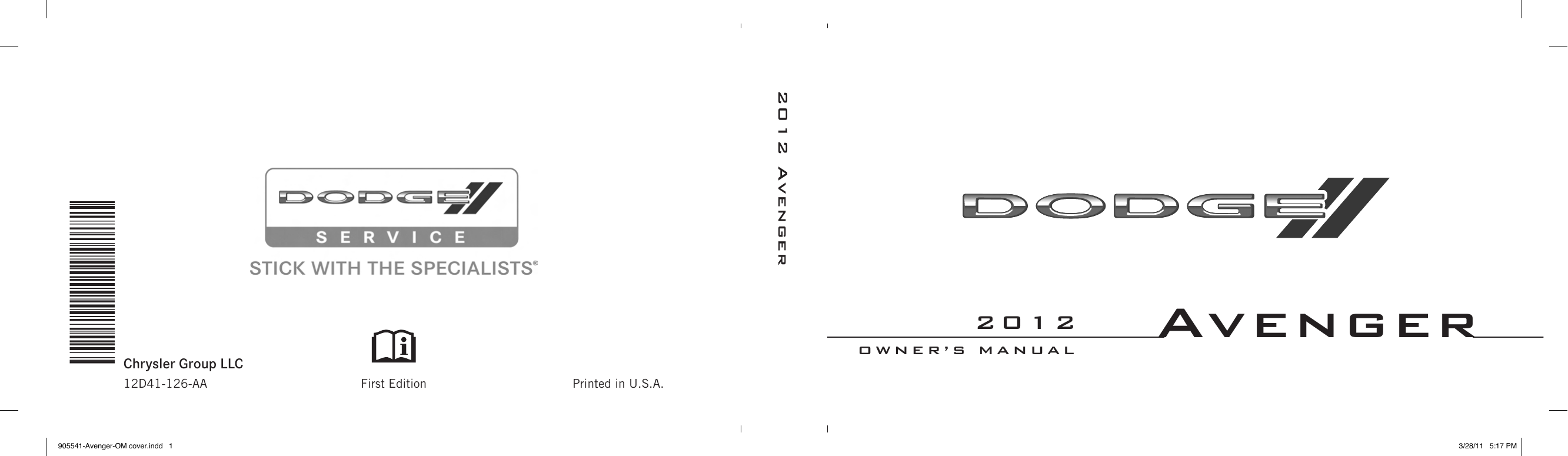 Dodge Avenger Owners Manual