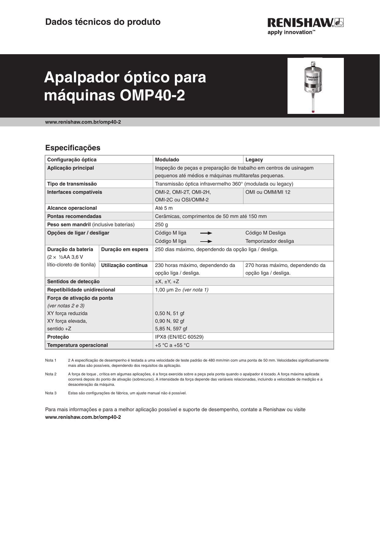 Renishaw OMP40-2 User manual | Manualzz