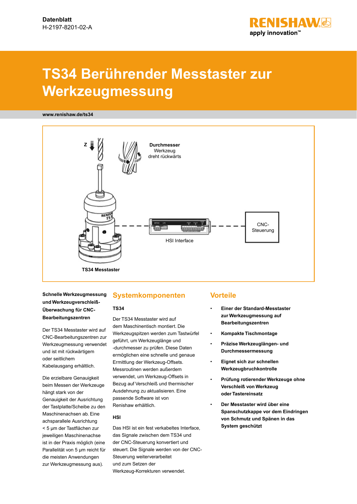 Renishaw TS34 User manual | Manualzz