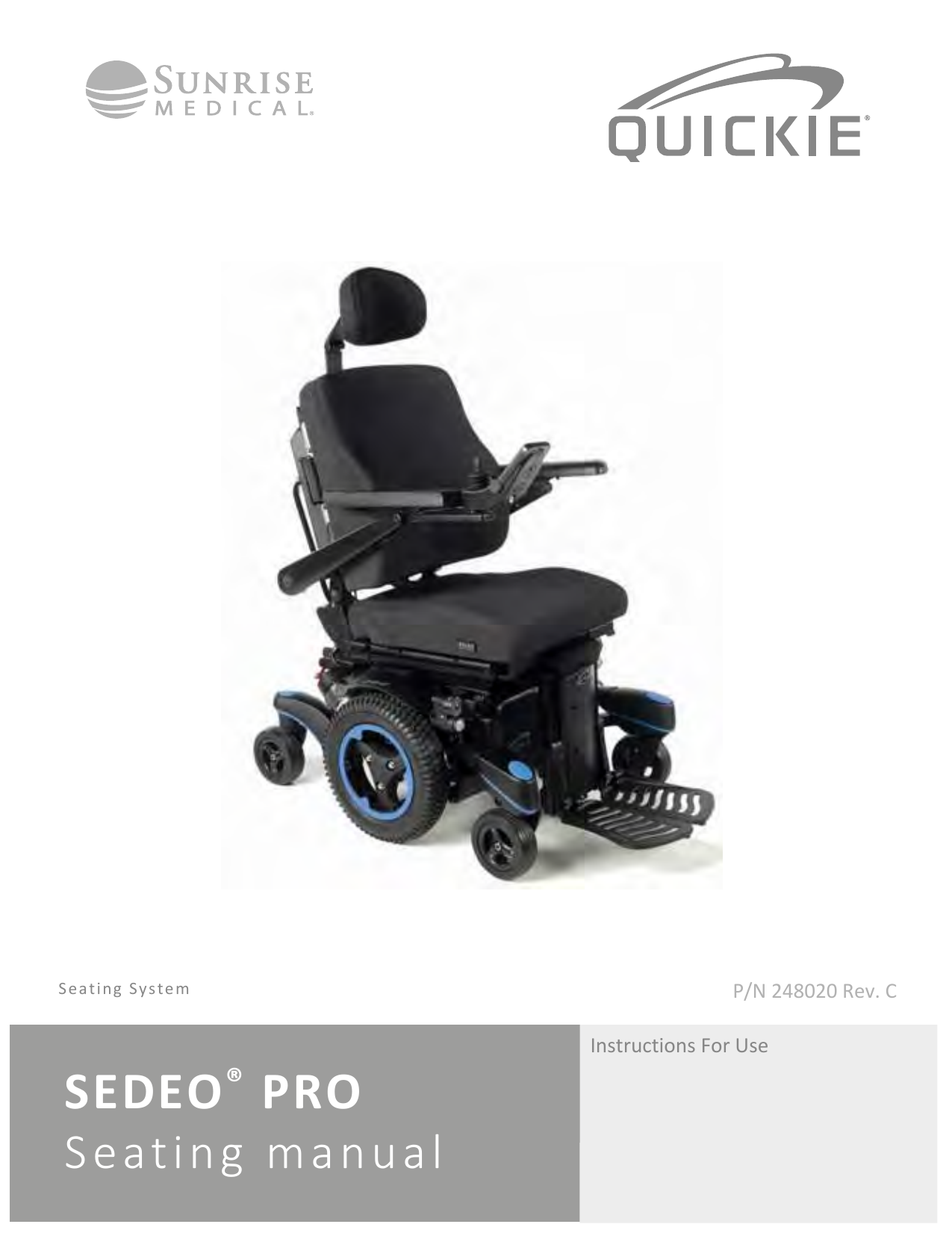 Quickie Q500 H Power Wheelchair Owner's Manual Manualzz