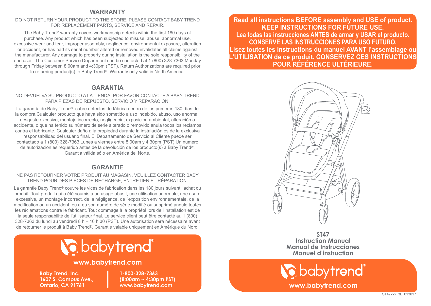 baby trend snap and grow