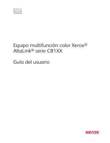Xerox Altalink C8130 C8135 C8145 C8155 C8170 User Guide Manualzz