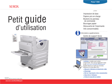 Xerox 5550 Phaser Mode D'emploi | Manualzz