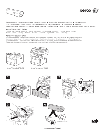 Xerox VersaLink B405 Multifunction Printer Ghid de instalare | Manualzz