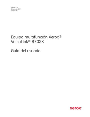 Introducción a las aplicaciones. Xerox VersaLink B7025/B7030/B7035 | Manualzz