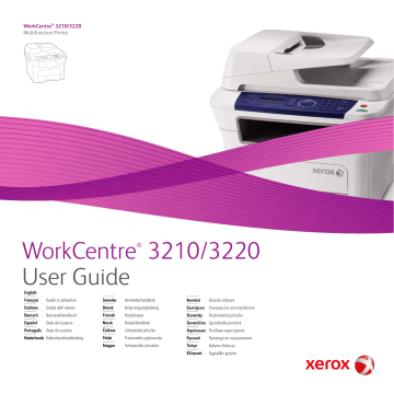 Xerox 3210/3220 WorkCentre Užívateľská príručka | Manualzz