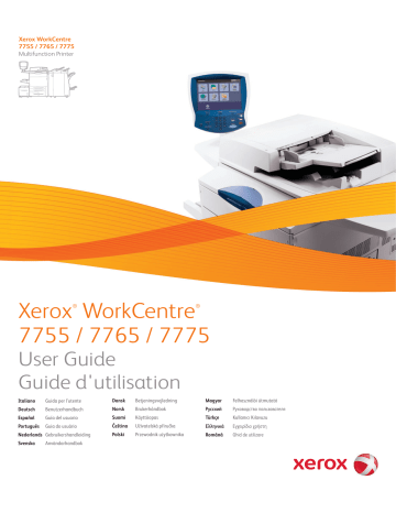 Функции. Xerox WorkCentre 7755/7765/7775 with EFI Fiery Controller, 7755/7765/7775 | Manualzz