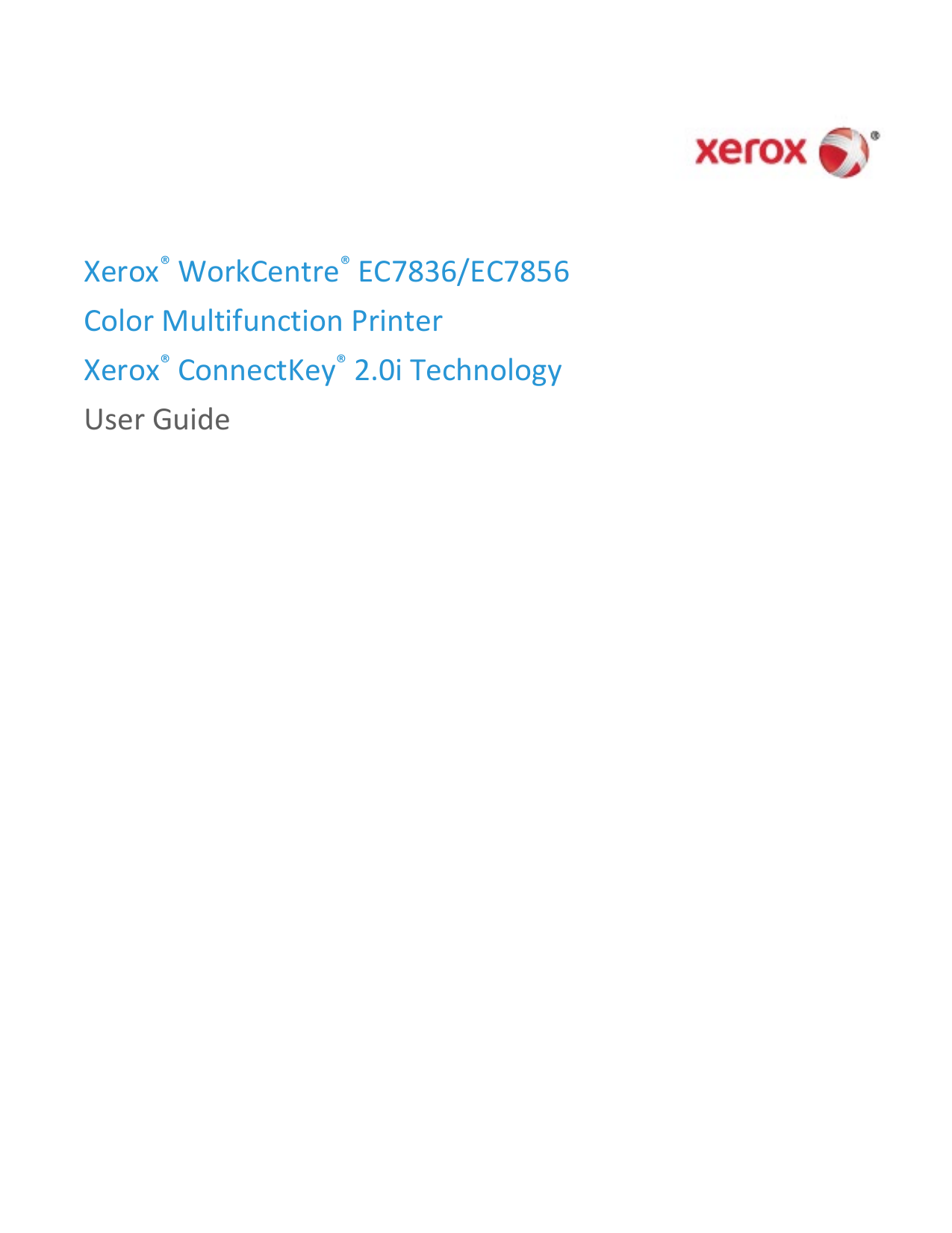 xerox workcentre ec7836