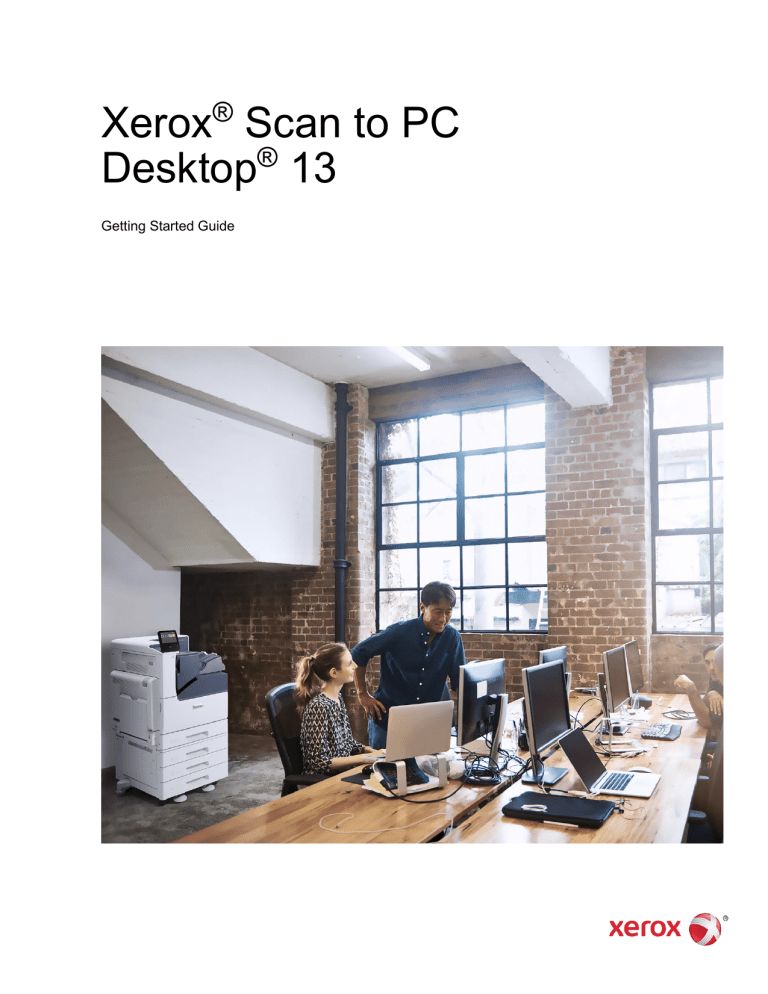 xerox scan to pc desktop professional