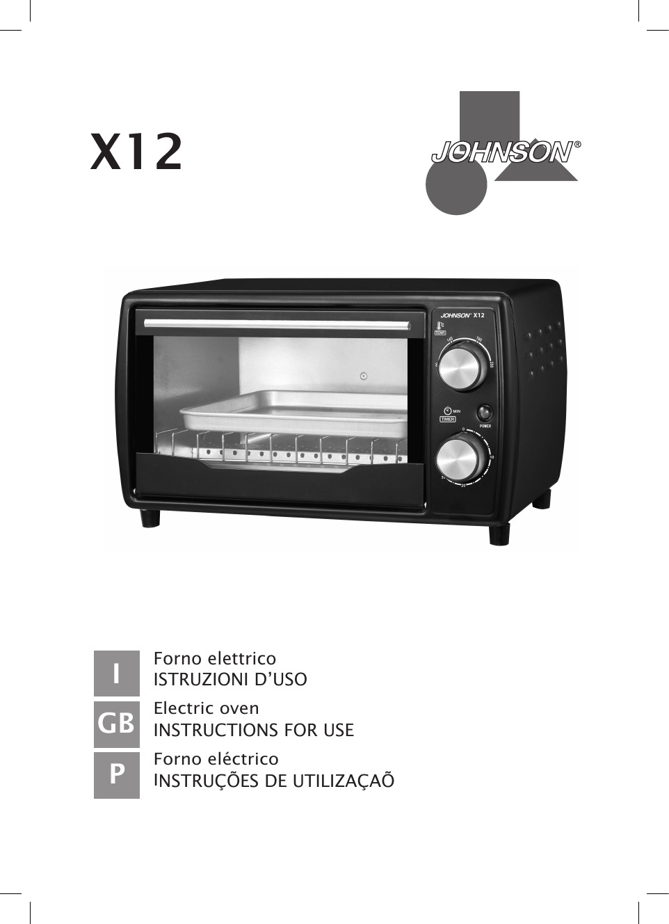 Johnson X12 Instruction Manual | Manualzz
