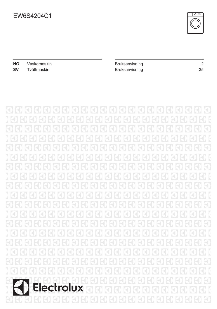 Electrolux EW6S4204C1 Brugermanual  Manualzz
