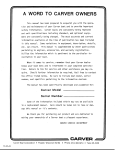 Carver 3607 Boat Owner's Manual: AI Chat &amp; PDF Access