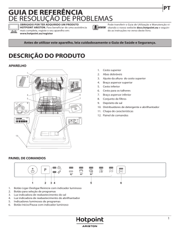 HOTPOINT/ARISTON HSIE 2B19 Guia De Usuario | Manualzz